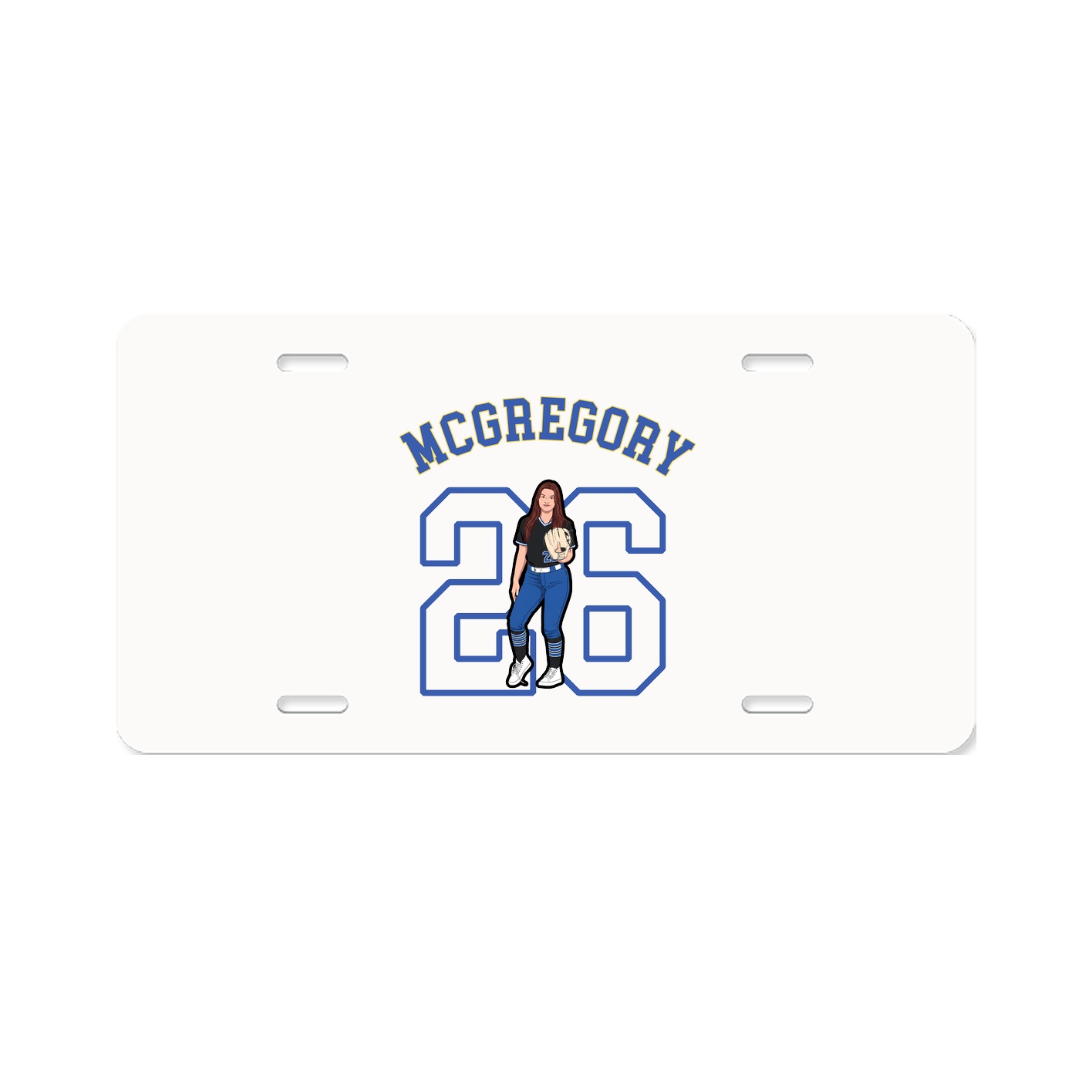 License Plate — Shirsey Arch in Classic