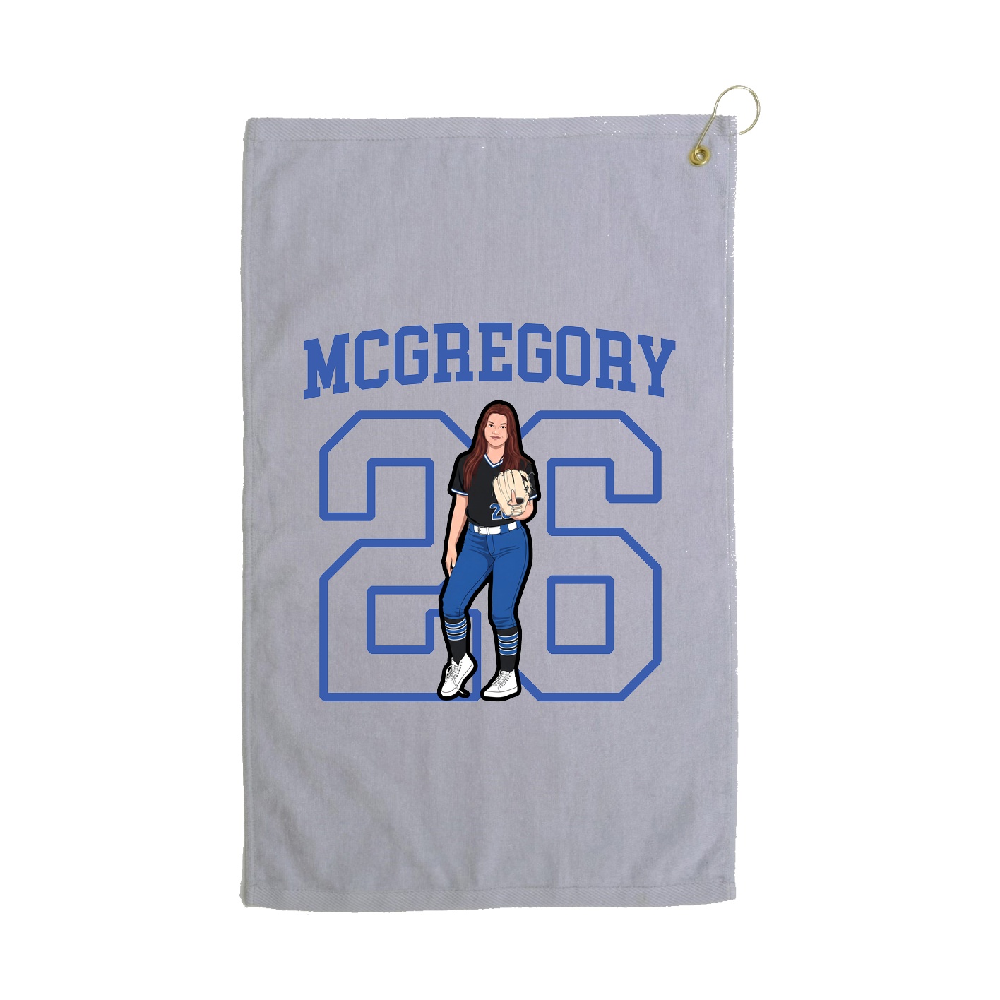 Golf Towel — Shirsey in Grey
