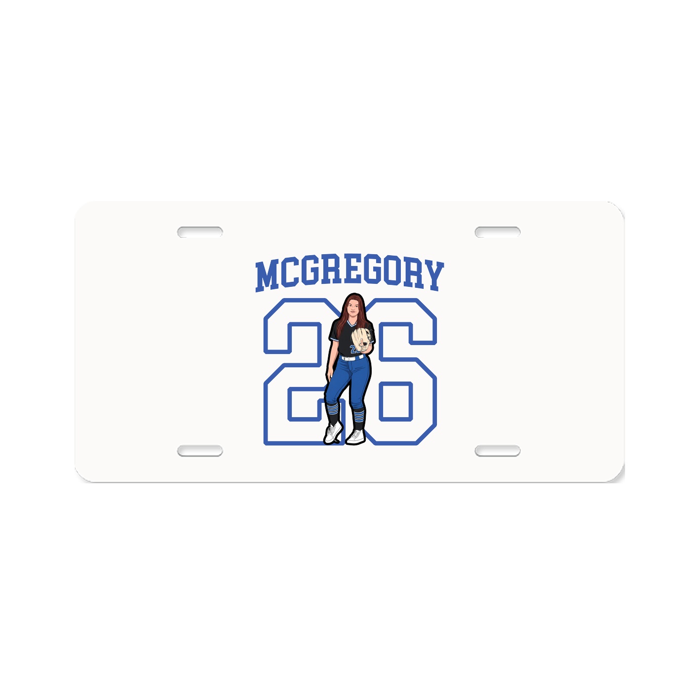 License Plate — Shirsey in Classic
