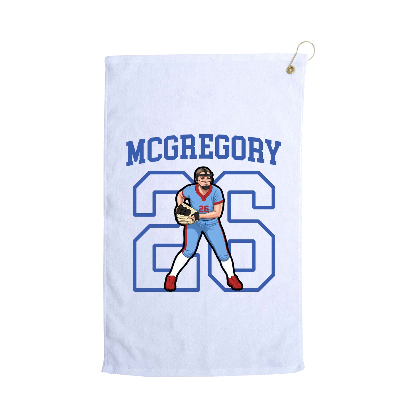 Golf Towel — Shirsey in White