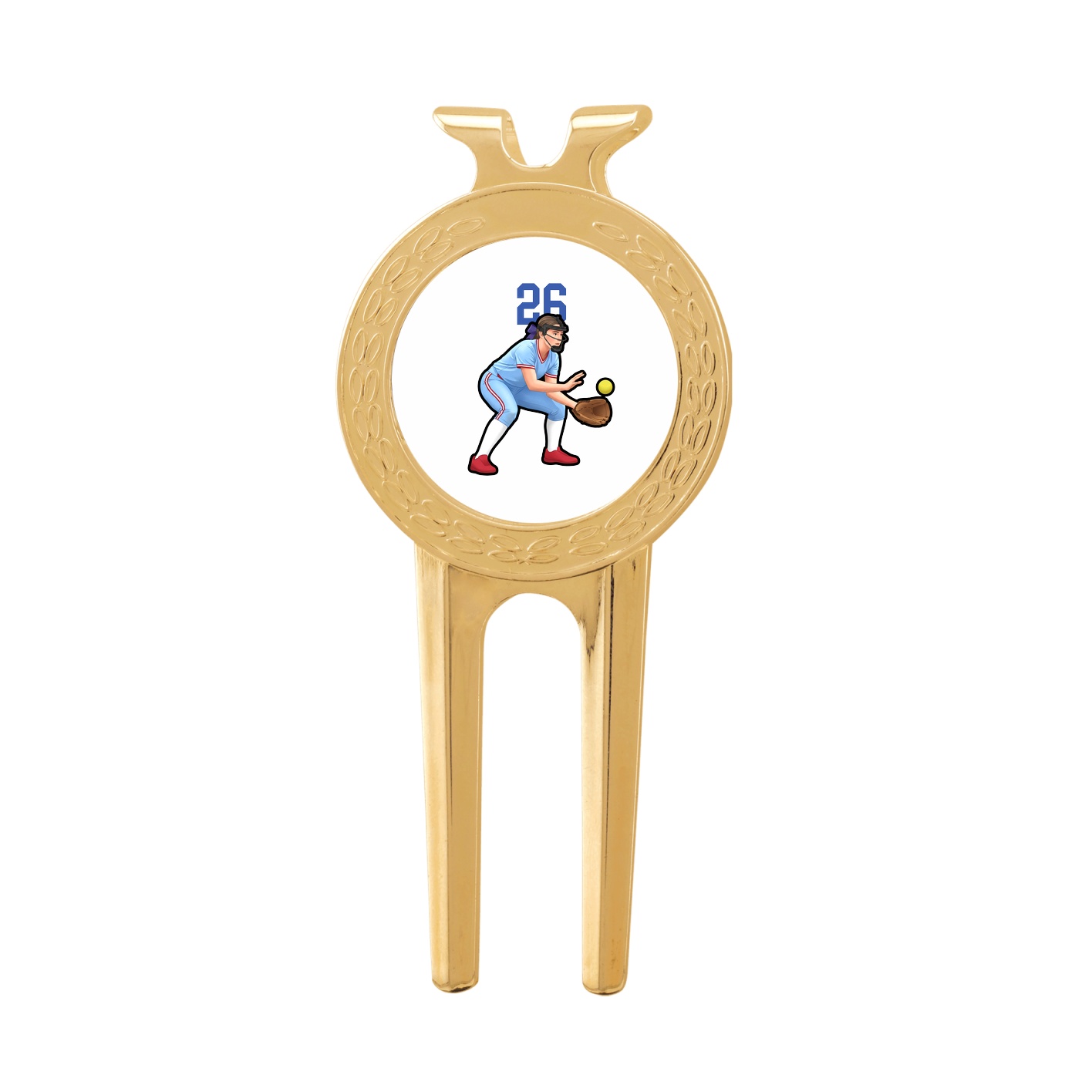 Divot Tool with Ball Marker — Number Top in Classic