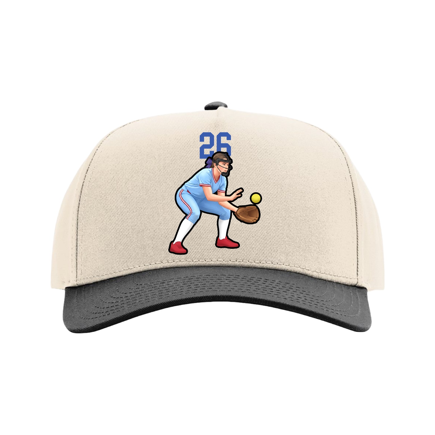 Full Fabric Five-Panel Champ Cap