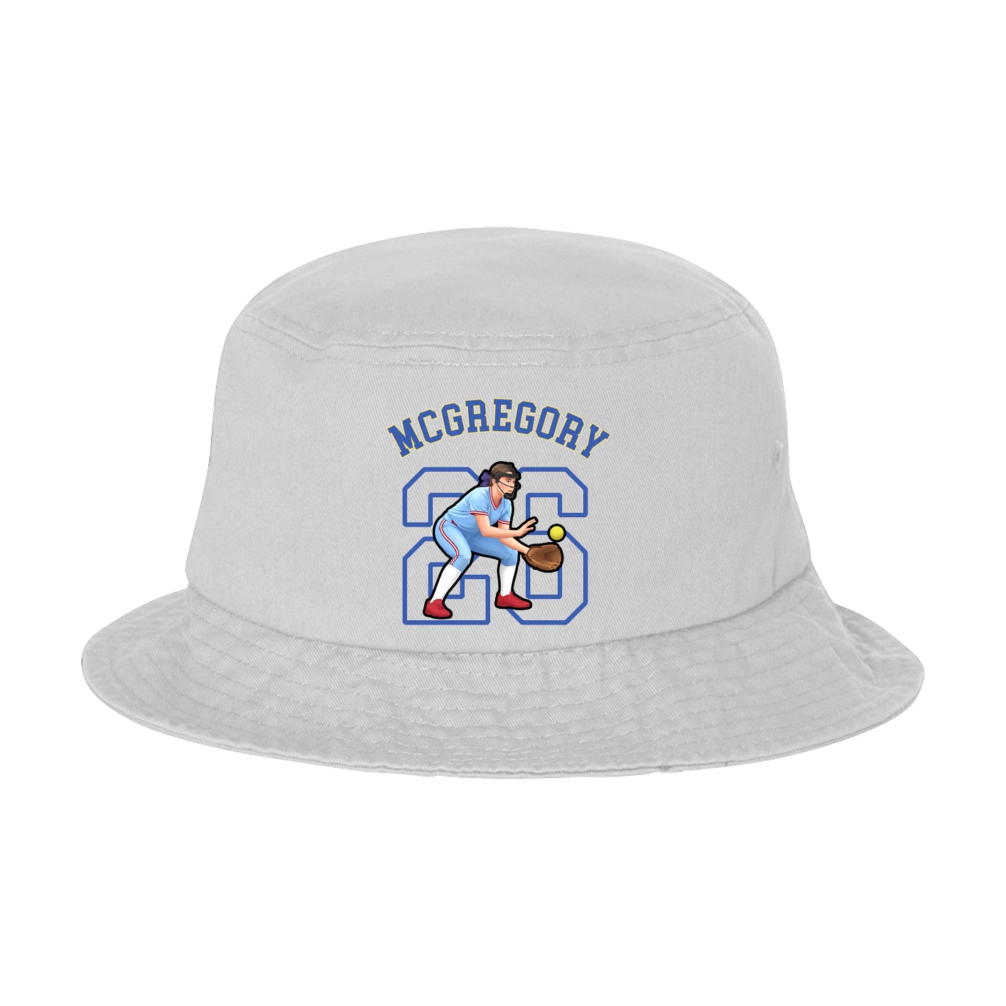 Bucket Cap — Shirsey Arch in White