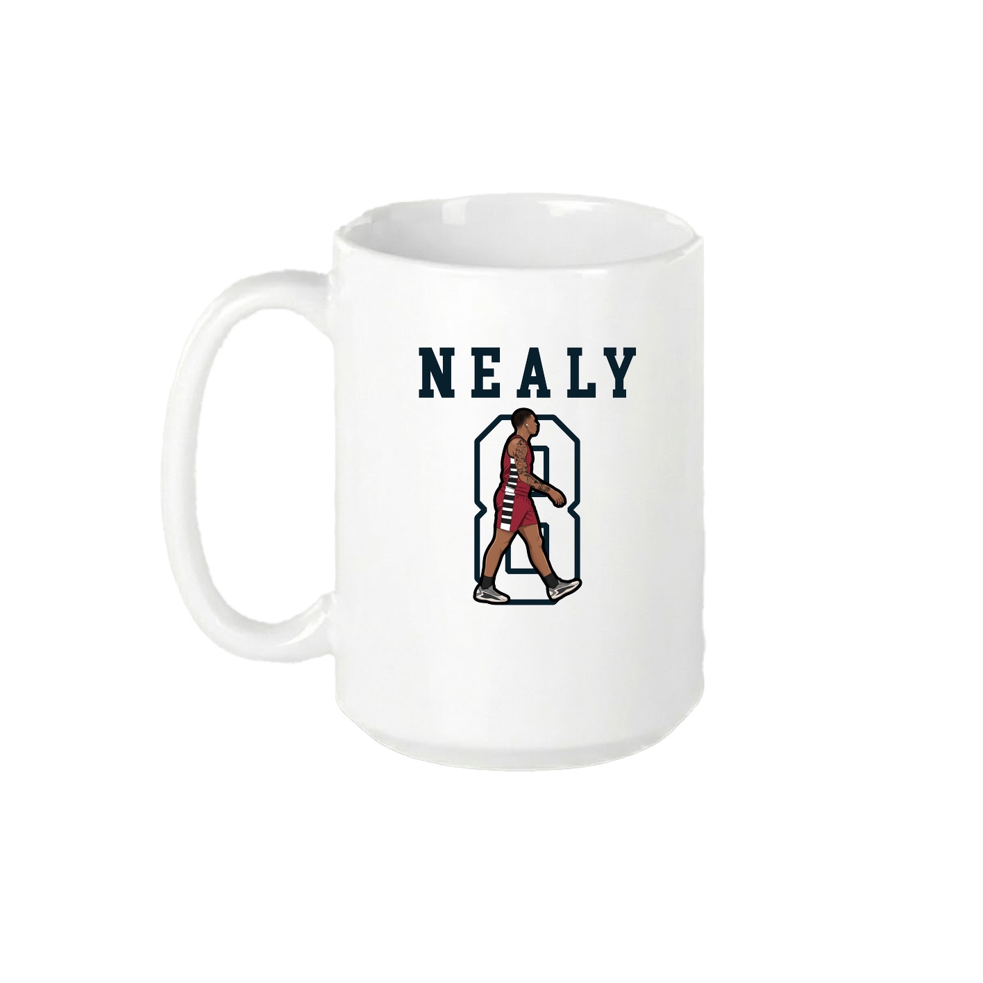15oz Coffee Mug — Shirsey in White