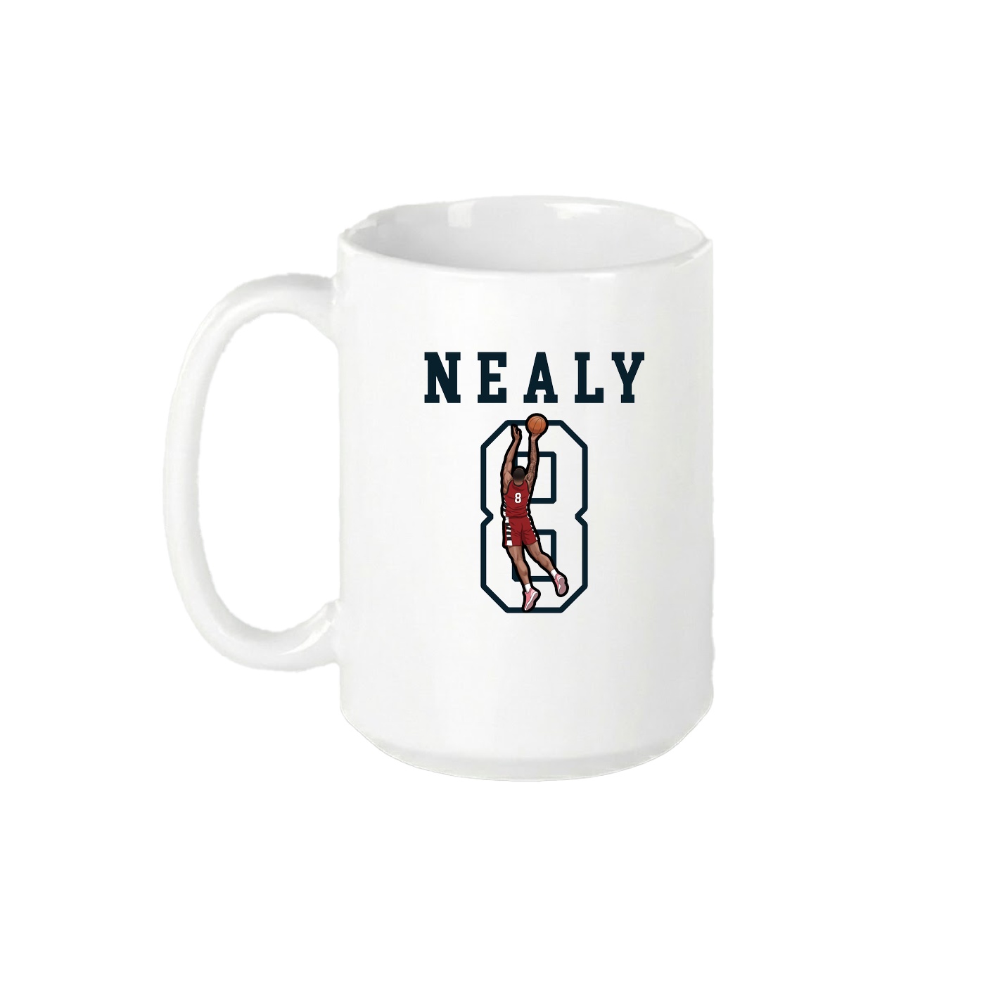 15oz Coffee Mug — Shirsey in White