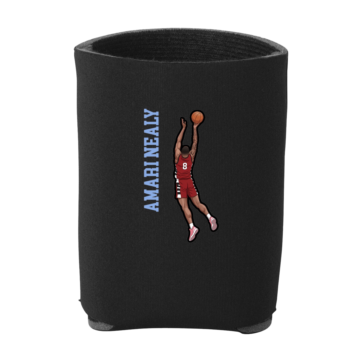 Can Holder — Name Vertical in Black