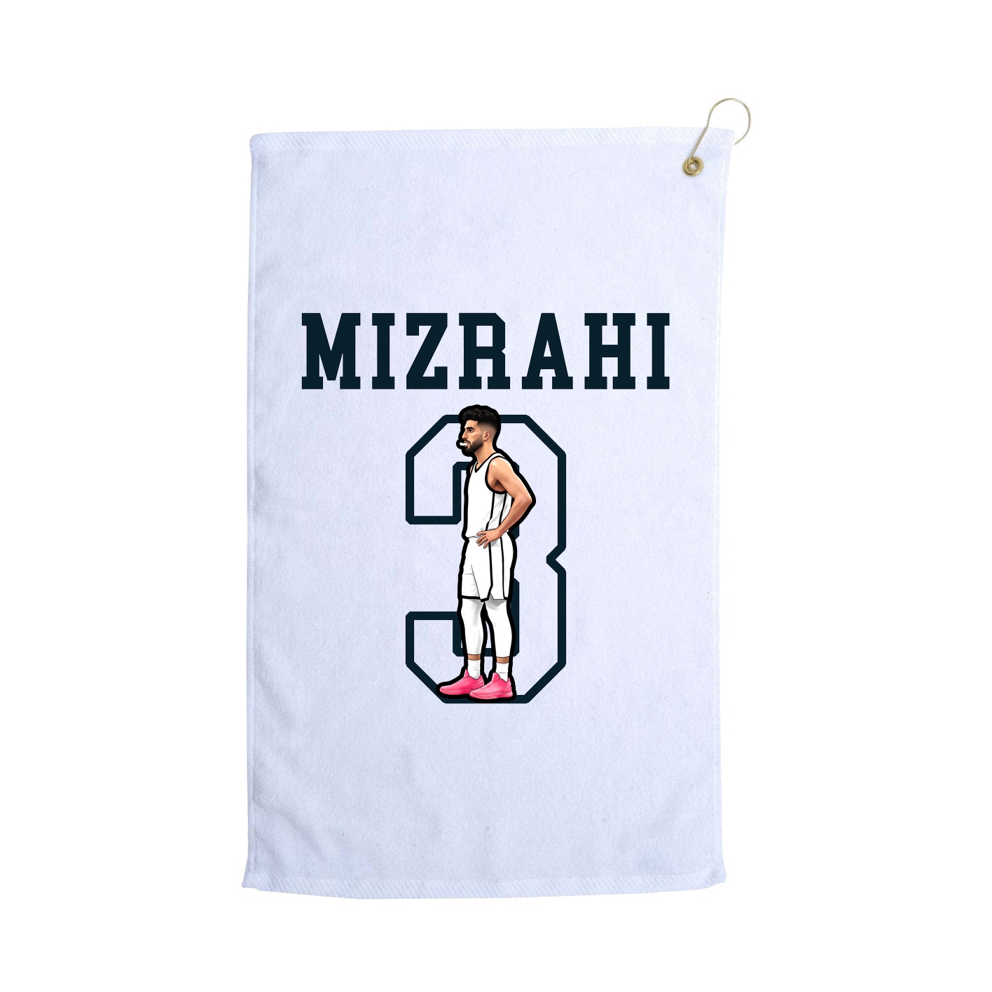 Golf Towel — Shirsey in White