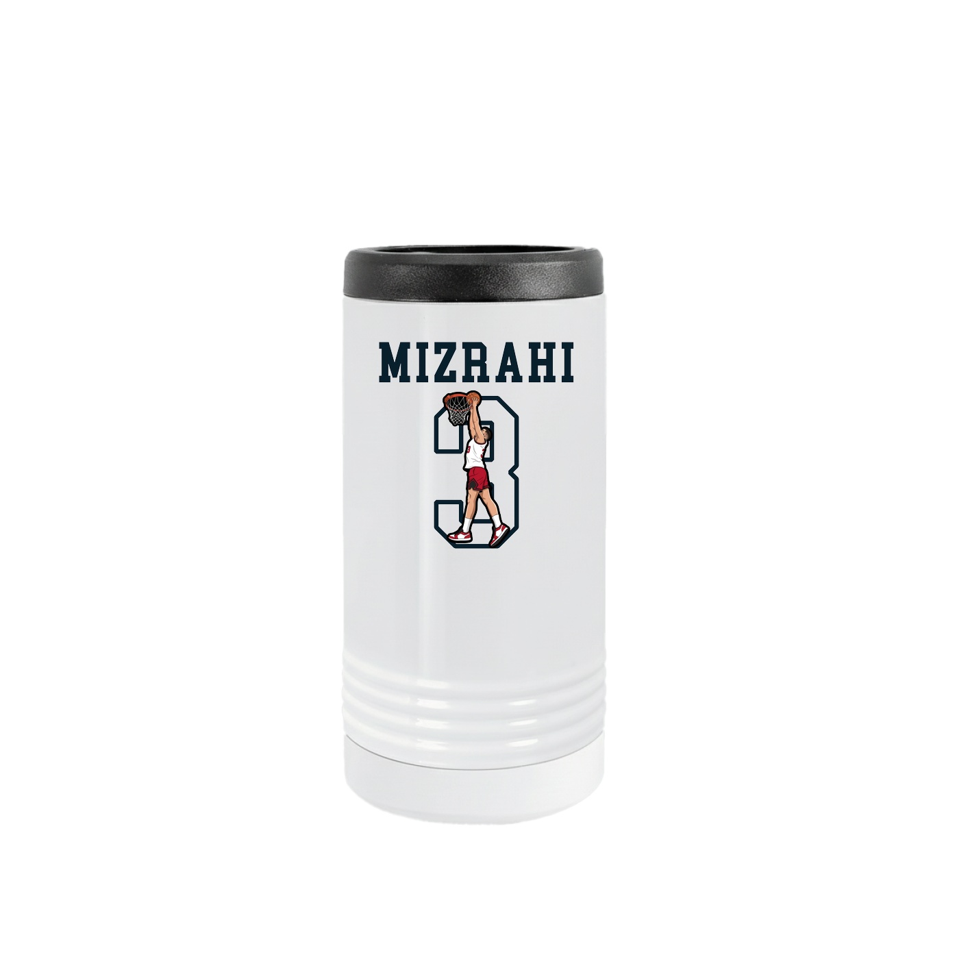Slim Beverage Holder — Shirsey in White