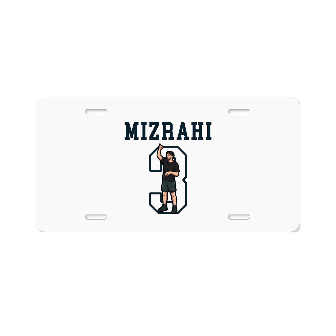 License Plate — Shirsey in Classic