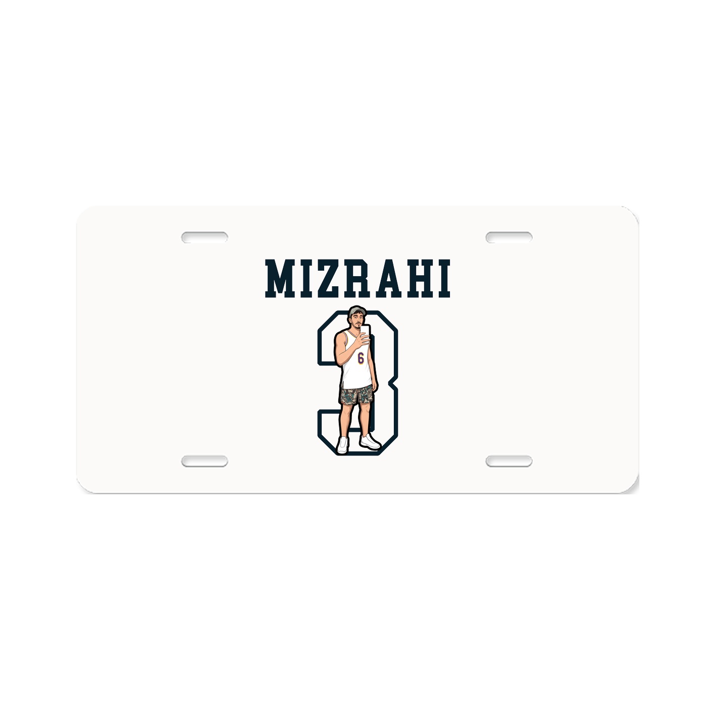 License Plate — Shirsey in Classic