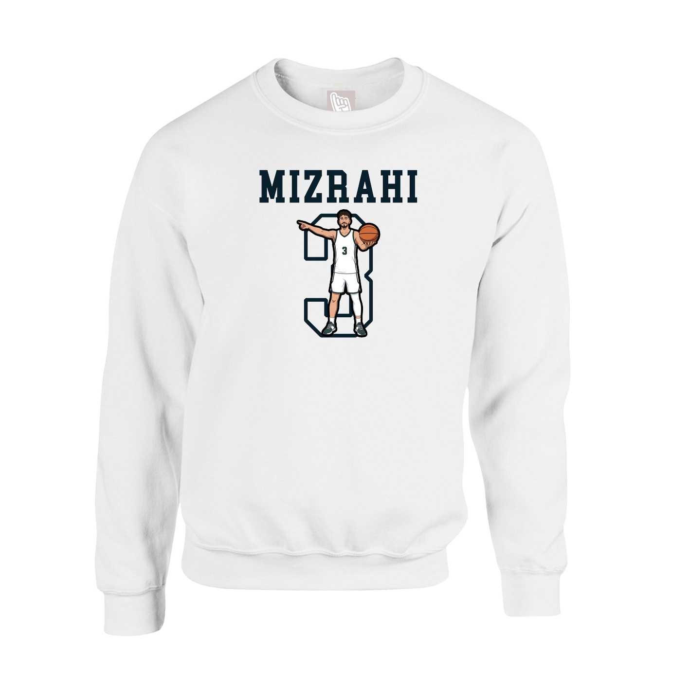 Fleece Crew — Shirsey in White