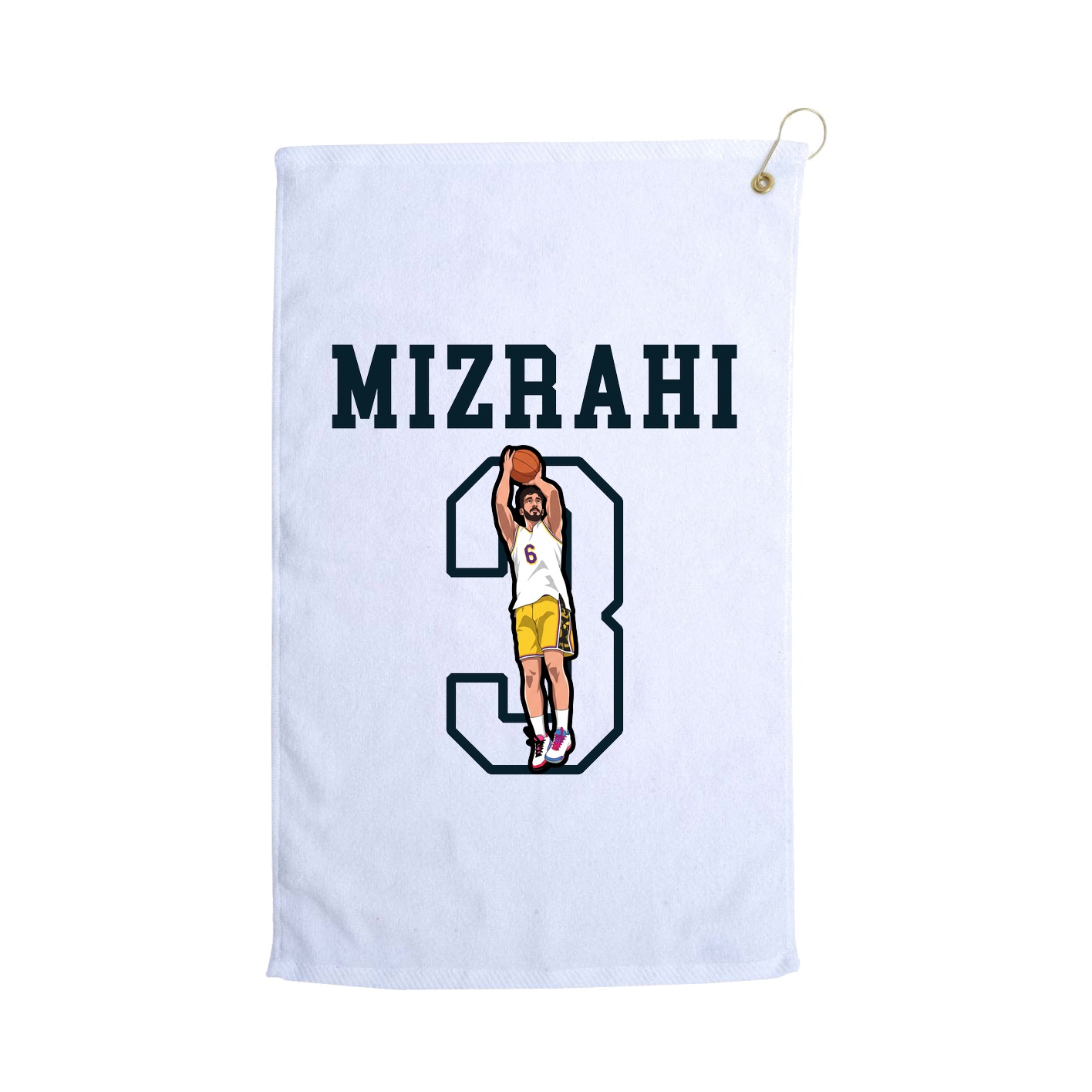 Golf Towel — Shirsey in White