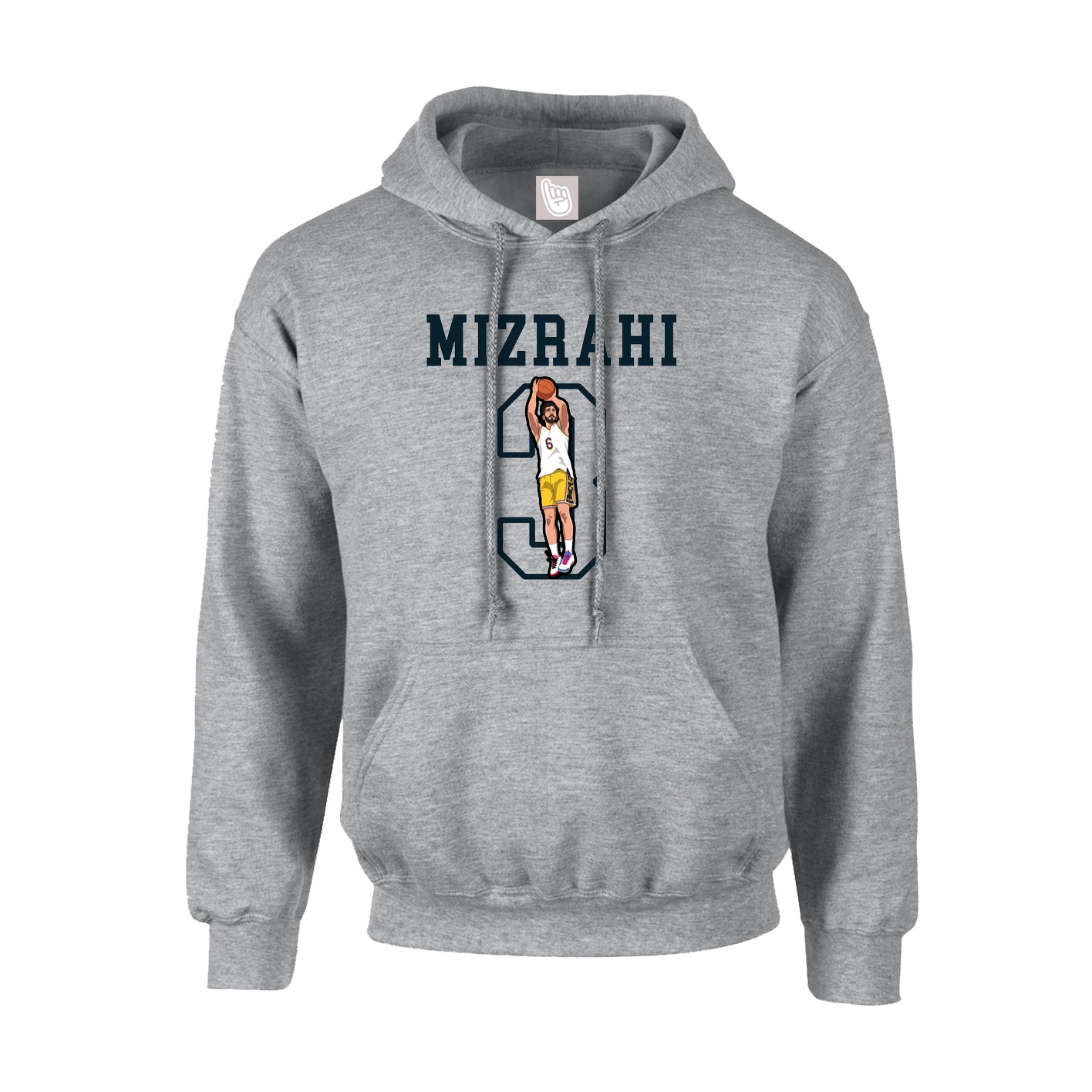 Hoodie — Shirsey in Grey