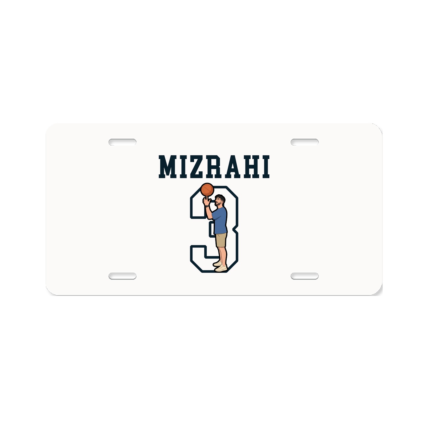 License Plate — Shirsey in Classic