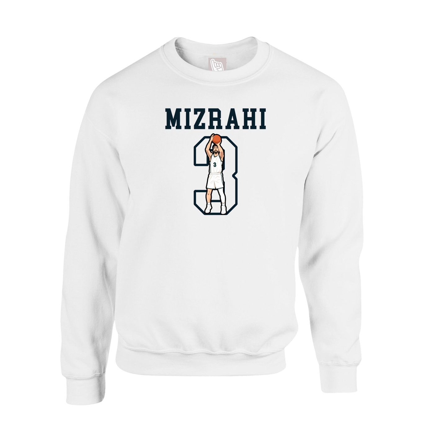 Fleece Crew — Shirsey in White