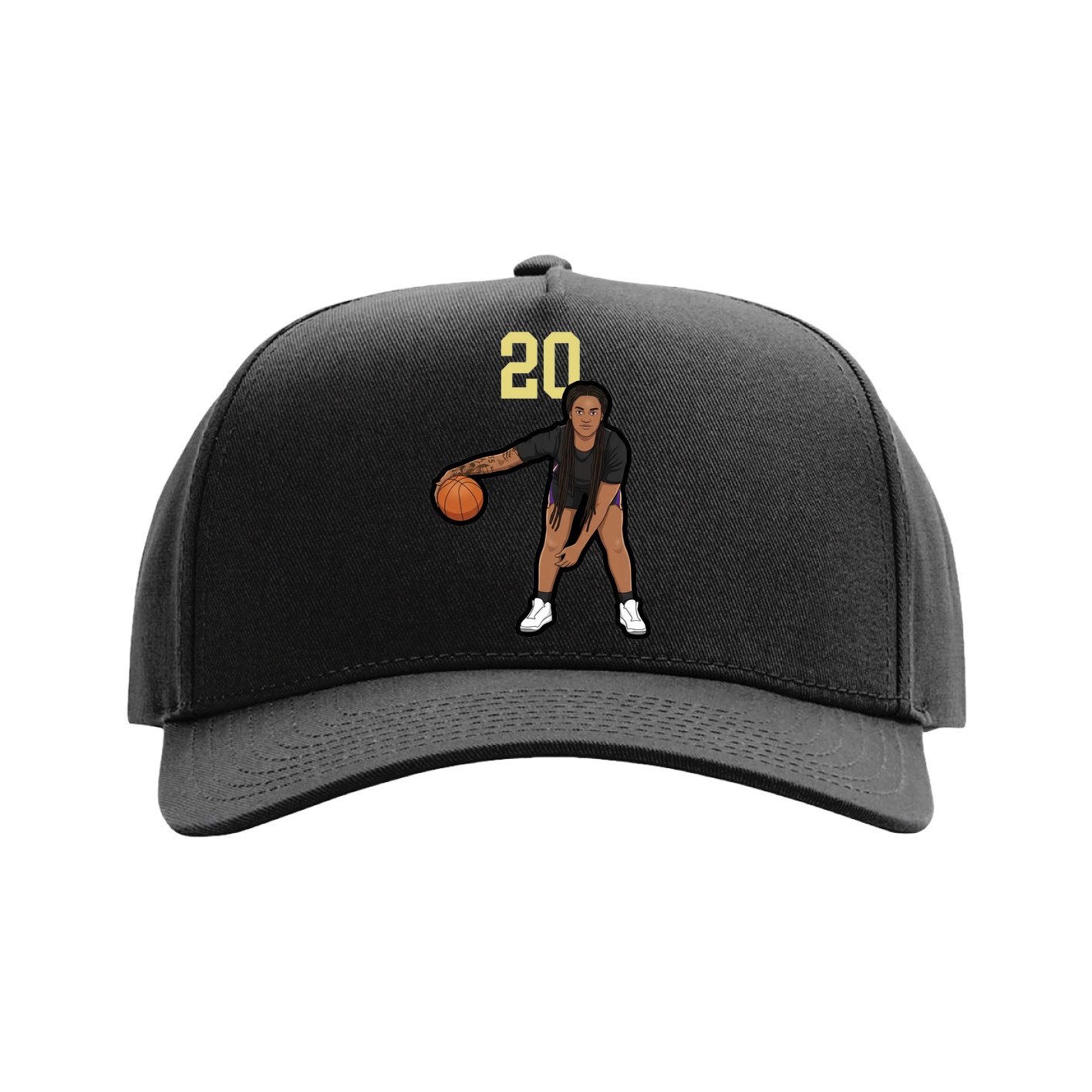 Full Fabric Five-Panel Champ Cap