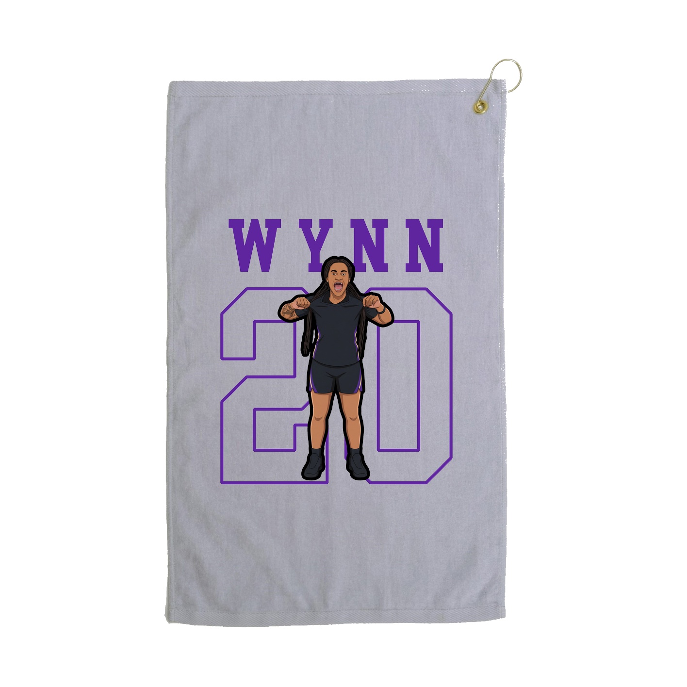 Golf Towel — Shirsey in Grey