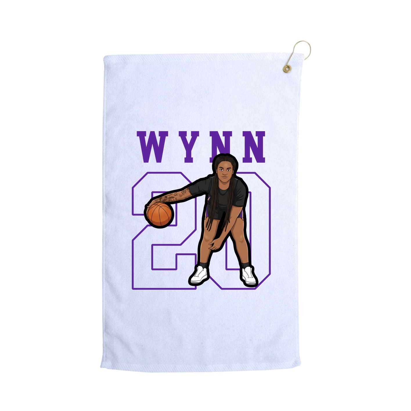 Golf Towel — Shirsey in White