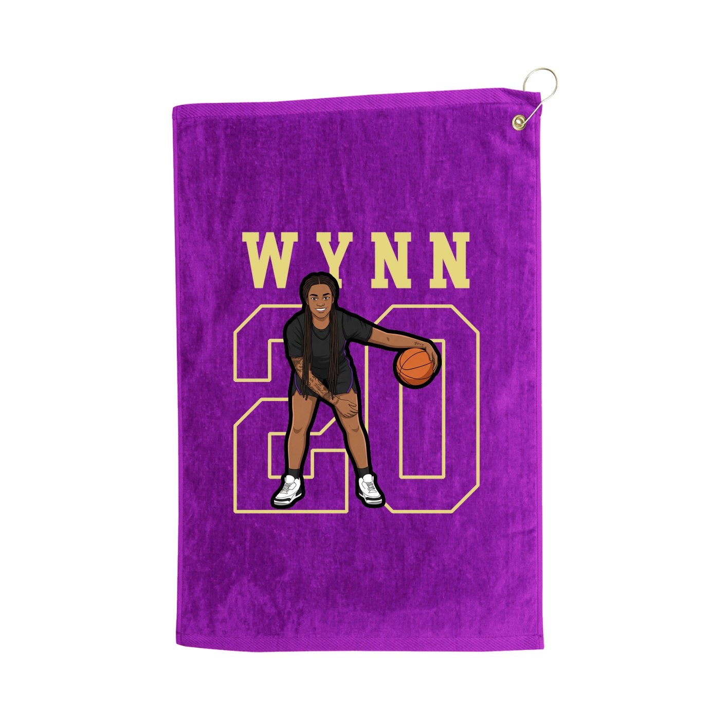 Golf Towel — Shirsey in Purple