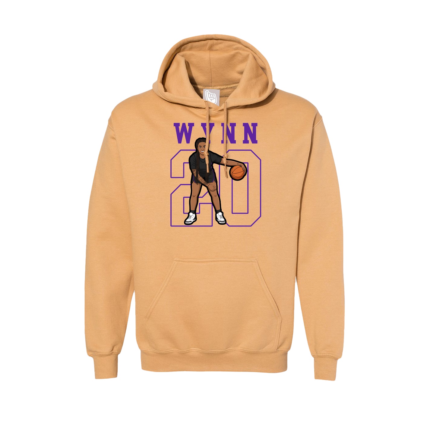 Hoodie — Shirsey in Vegas Gold