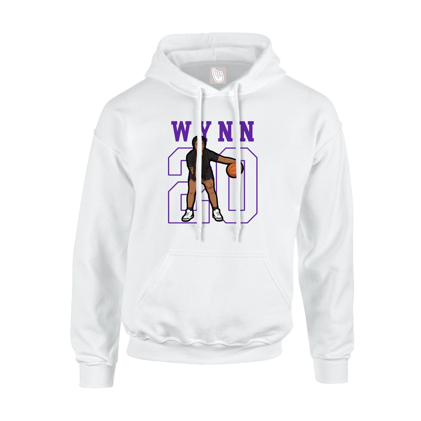 Youth Hoodie — Shirsey in White