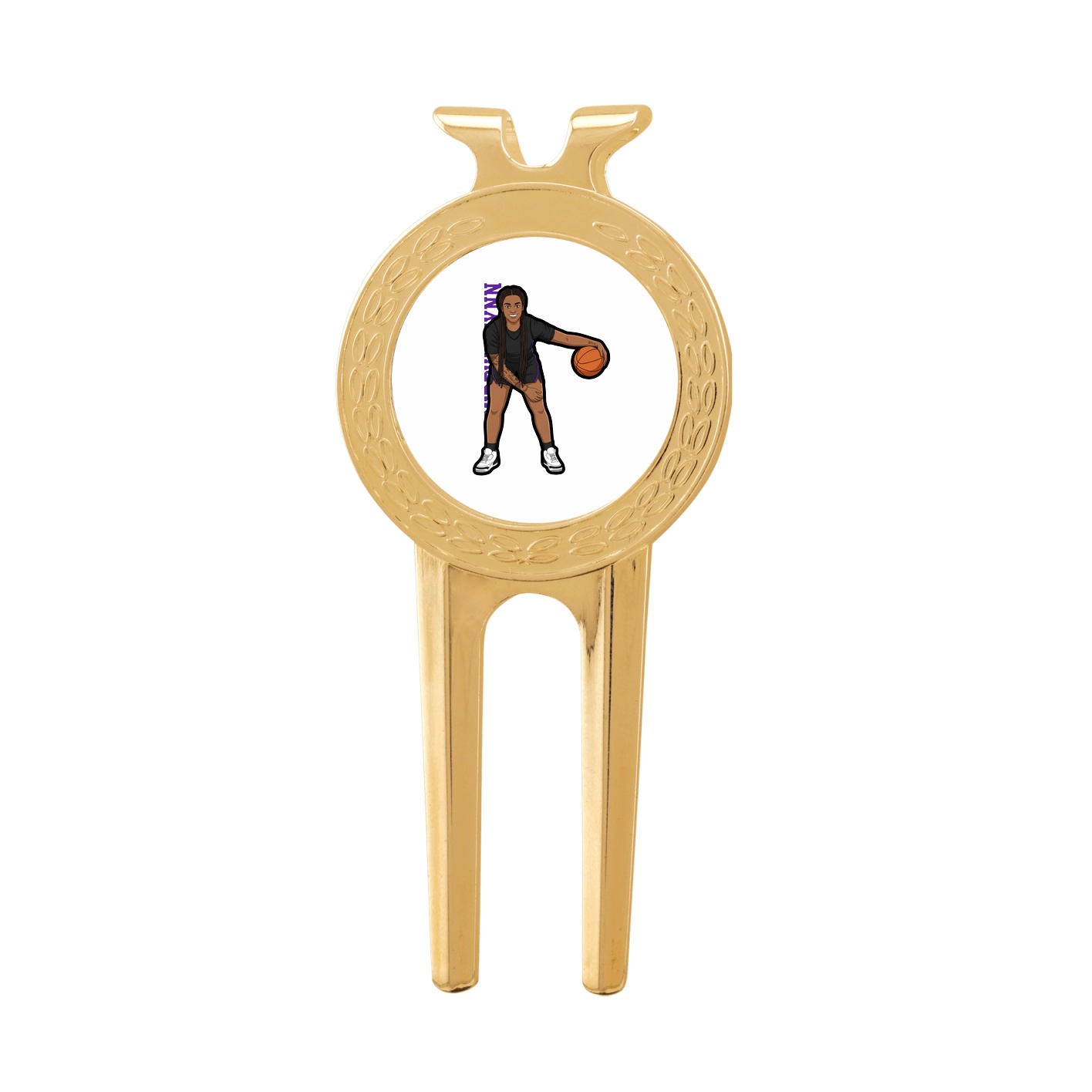 Divot Tool with Ball Marker — Name Vertical in Classic