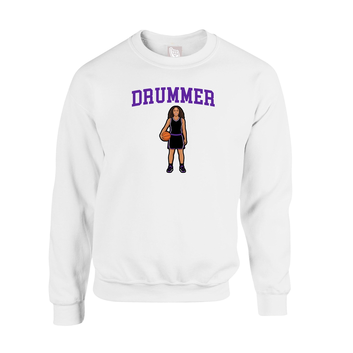 Fleece Crew — Shirsey in White