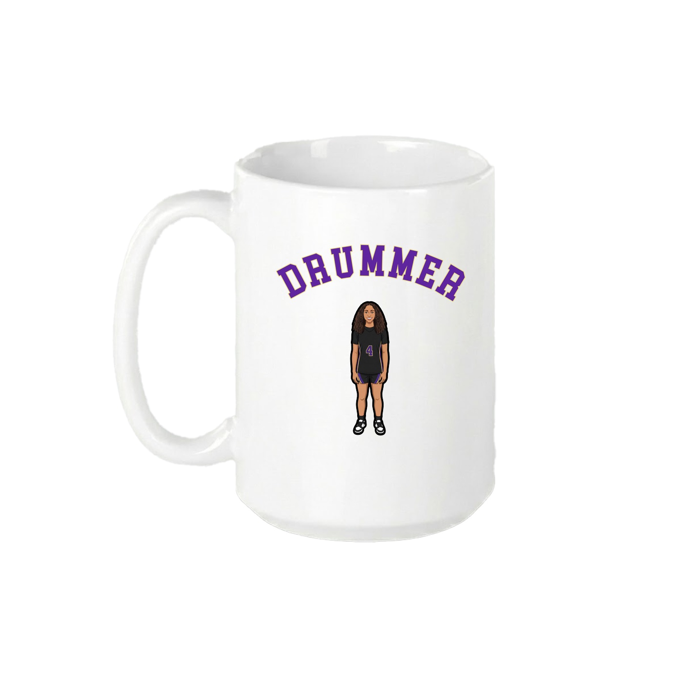 15oz Coffee Mug — Shirsey Arch in White