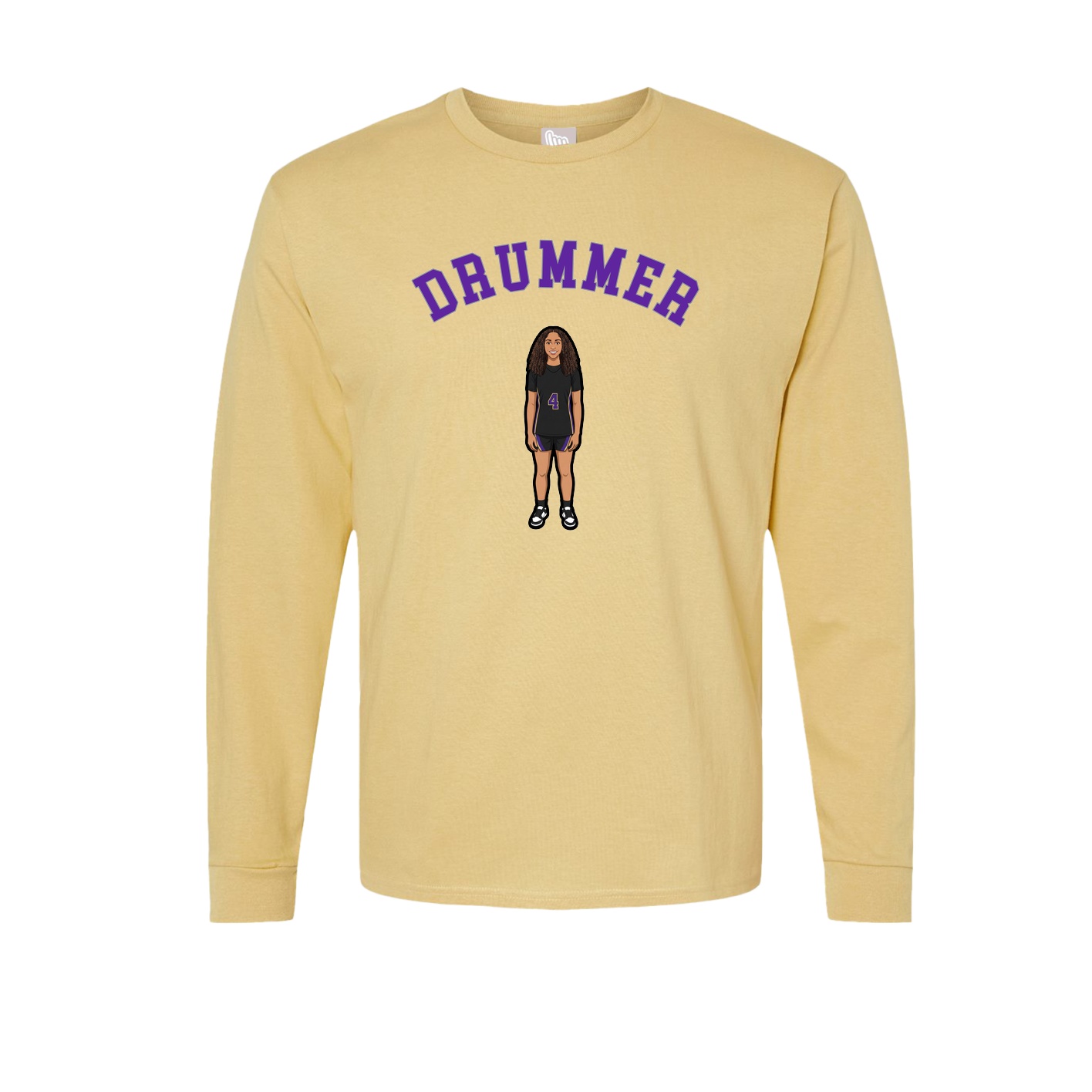 Long Sleeve Tee — Shirsey Arch in Vegas Gold