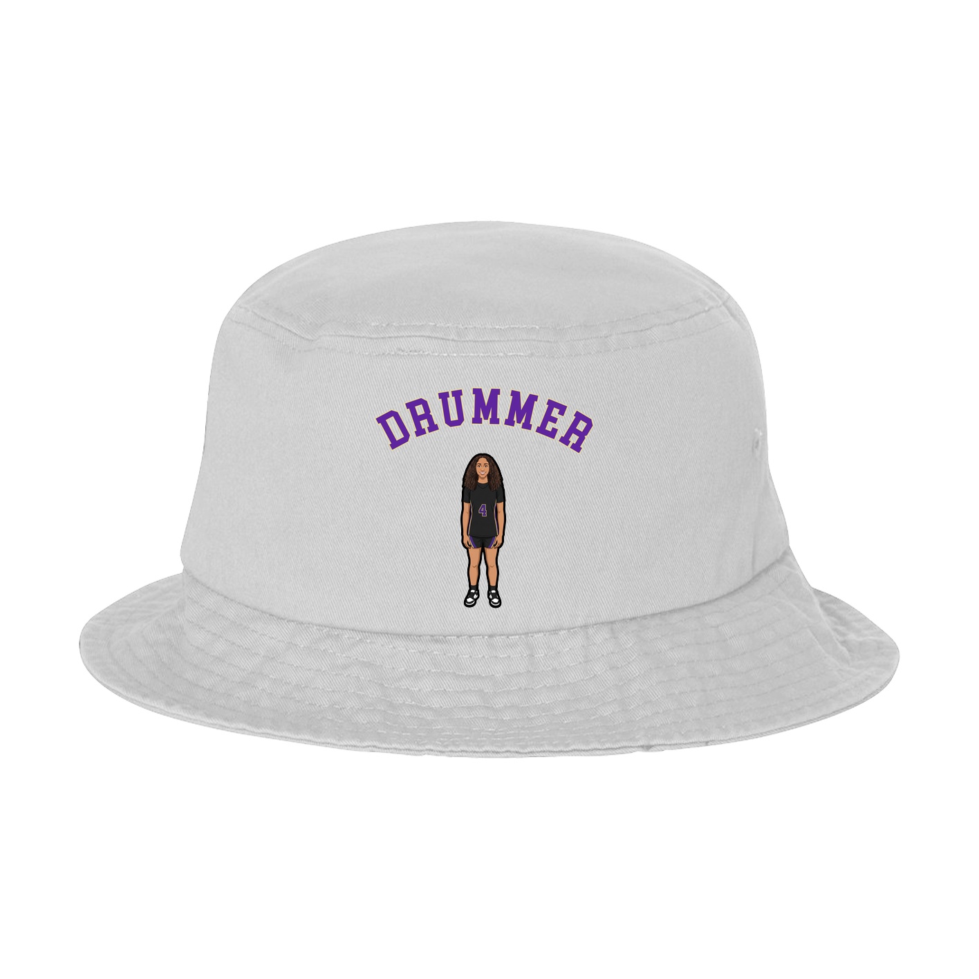 Bucket Cap — Shirsey Arch in White