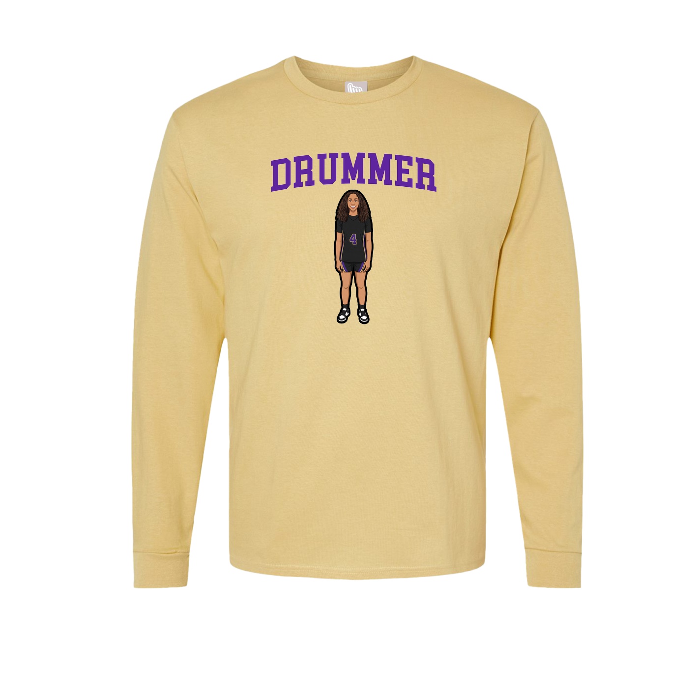 Long Sleeve Tee — Shirsey in Vegas Gold