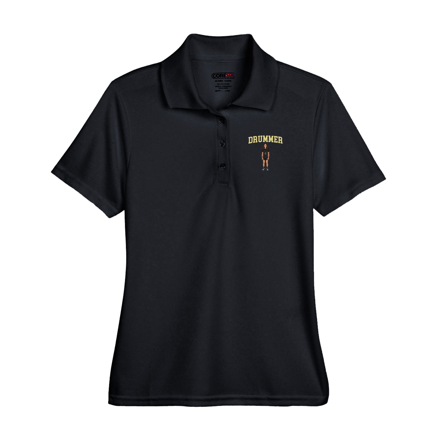 Performance Polo — Shirsey in Black