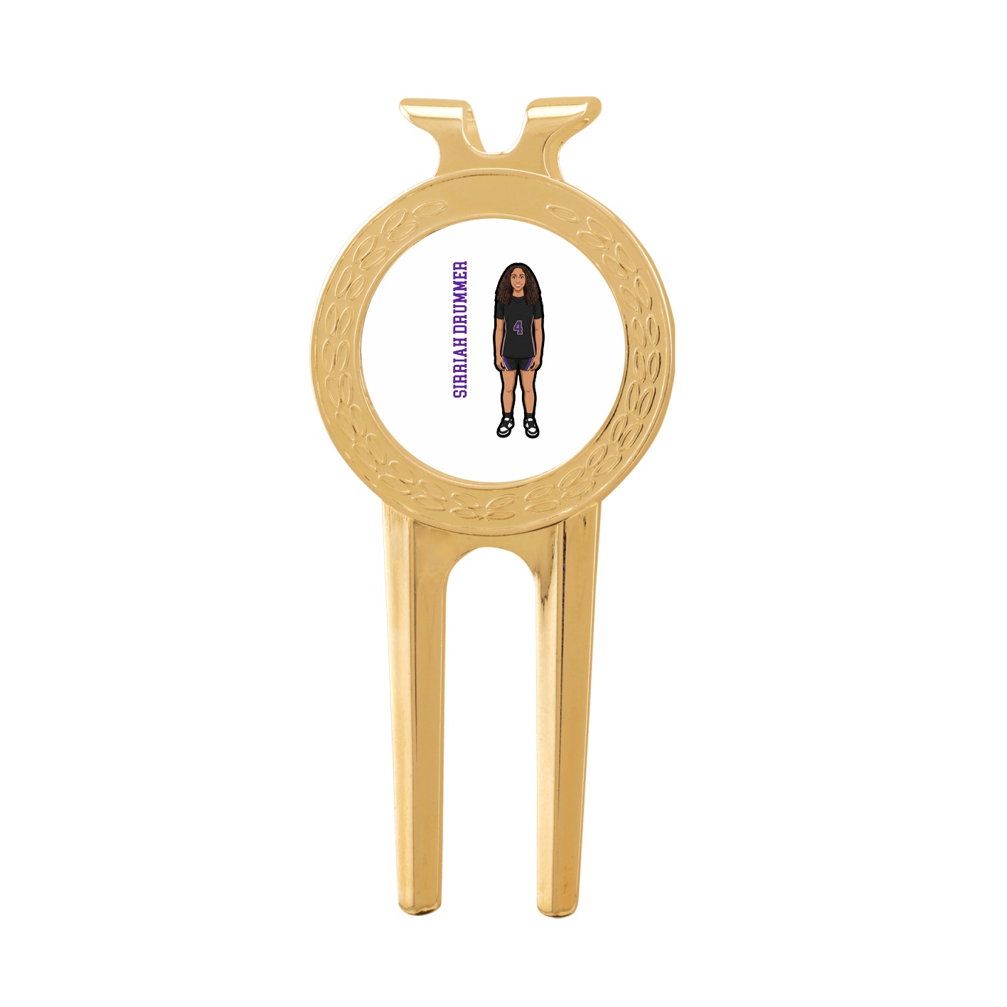 Divot Tool with Ball Marker — Name Vertical in Classic
