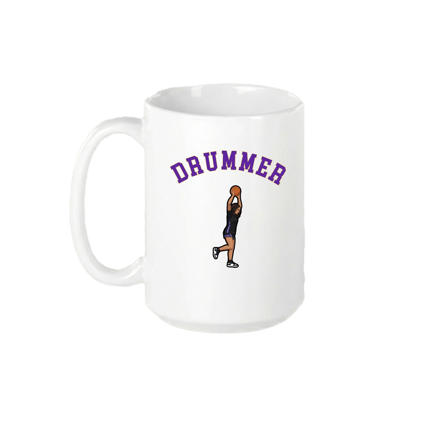 15oz Coffee Mug — Shirsey Arch in White