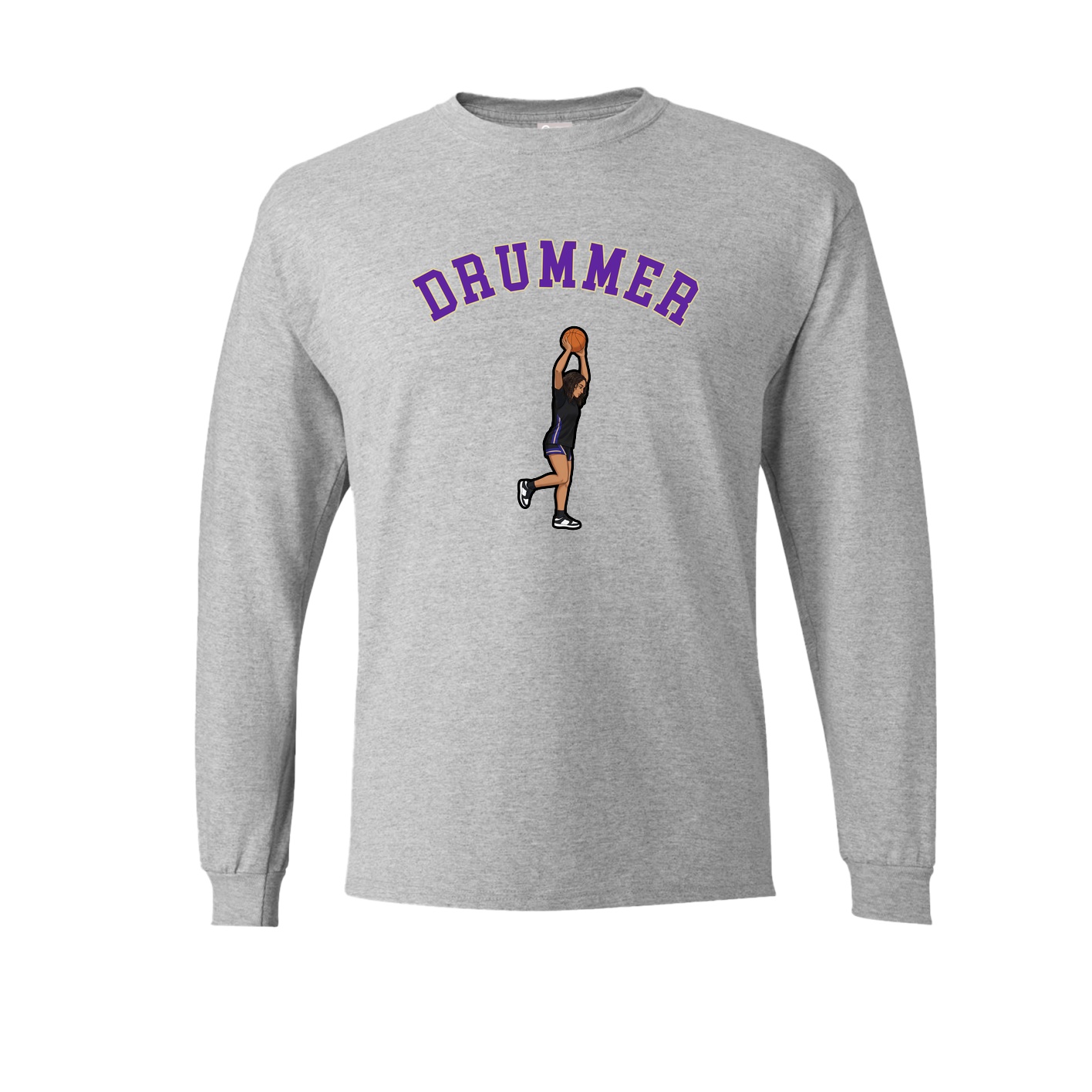 Long Sleeve Tee — Shirsey Arch in Grey