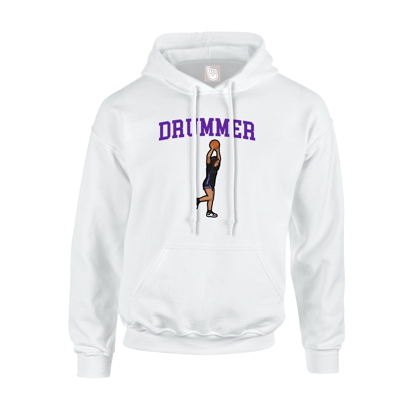 Youth Hoodie — Shirsey in White
