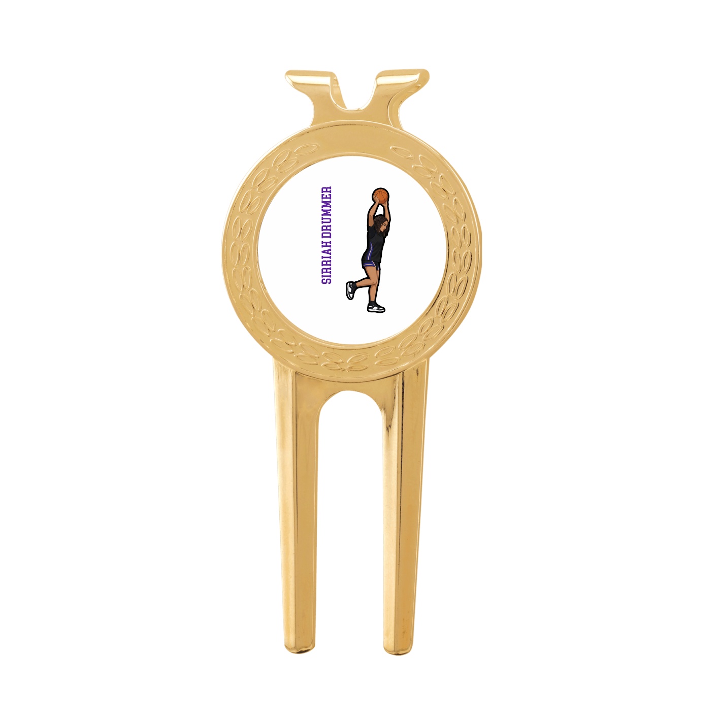 Divot Tool with Ball Marker — Name Vertical in Classic