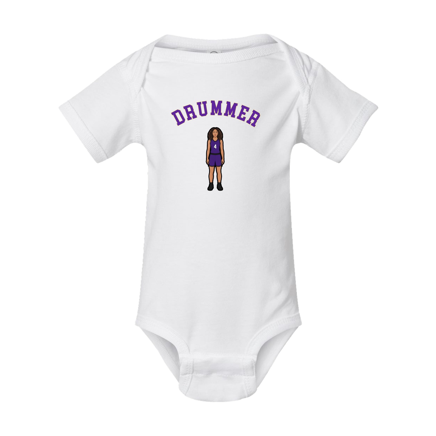 Baby Onesie — Shirsey Arch in White