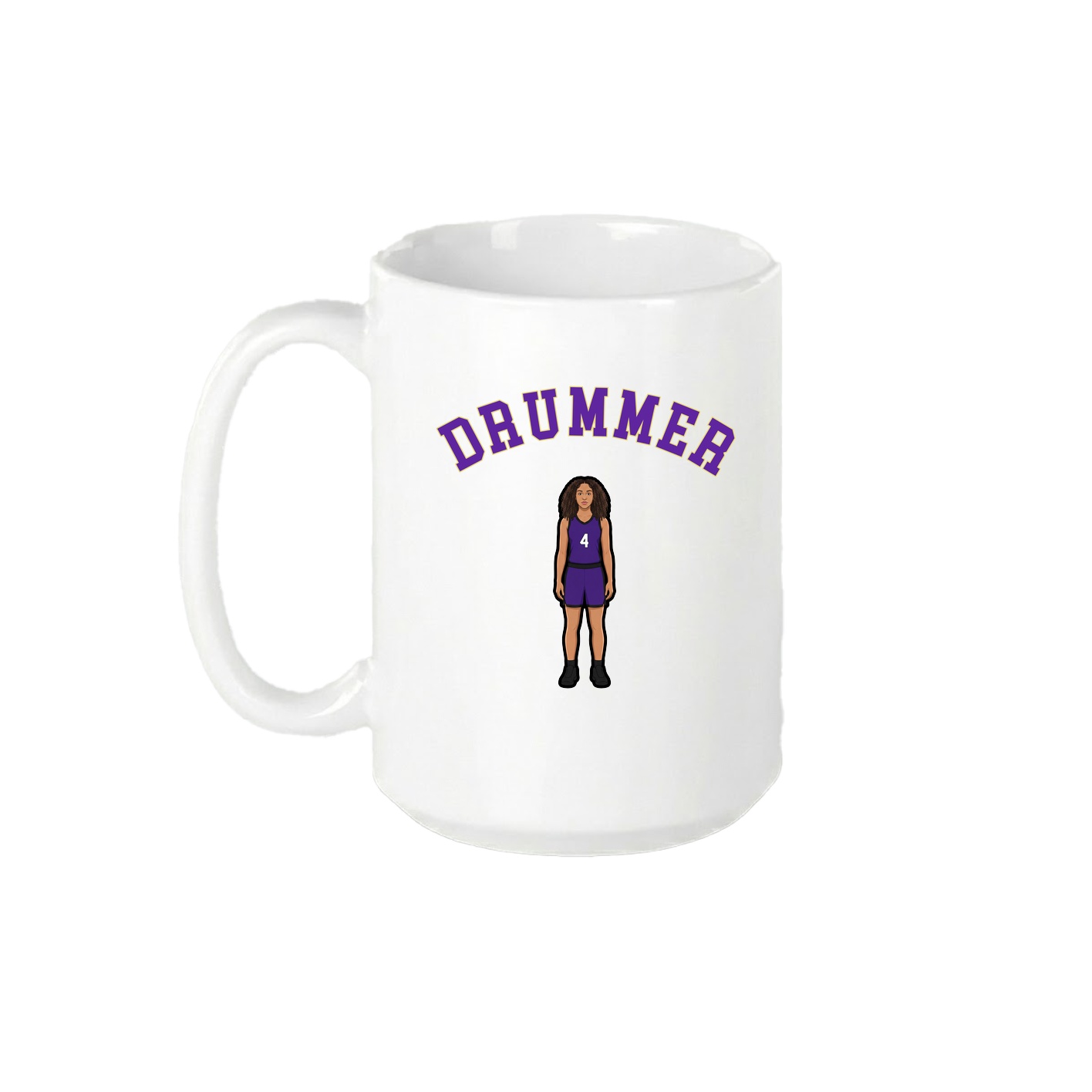 15oz Coffee Mug — Shirsey Arch in White