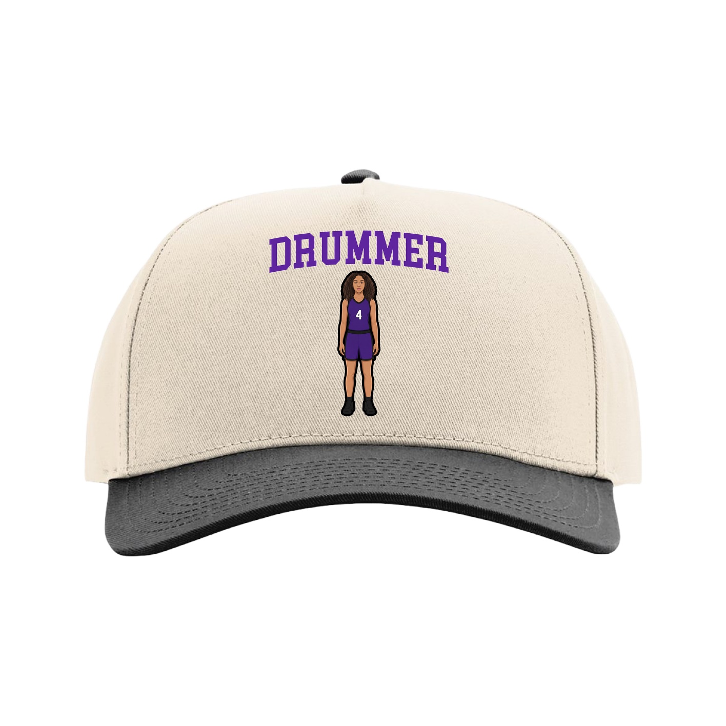 Full Fabric Five-Panel Champ Cap