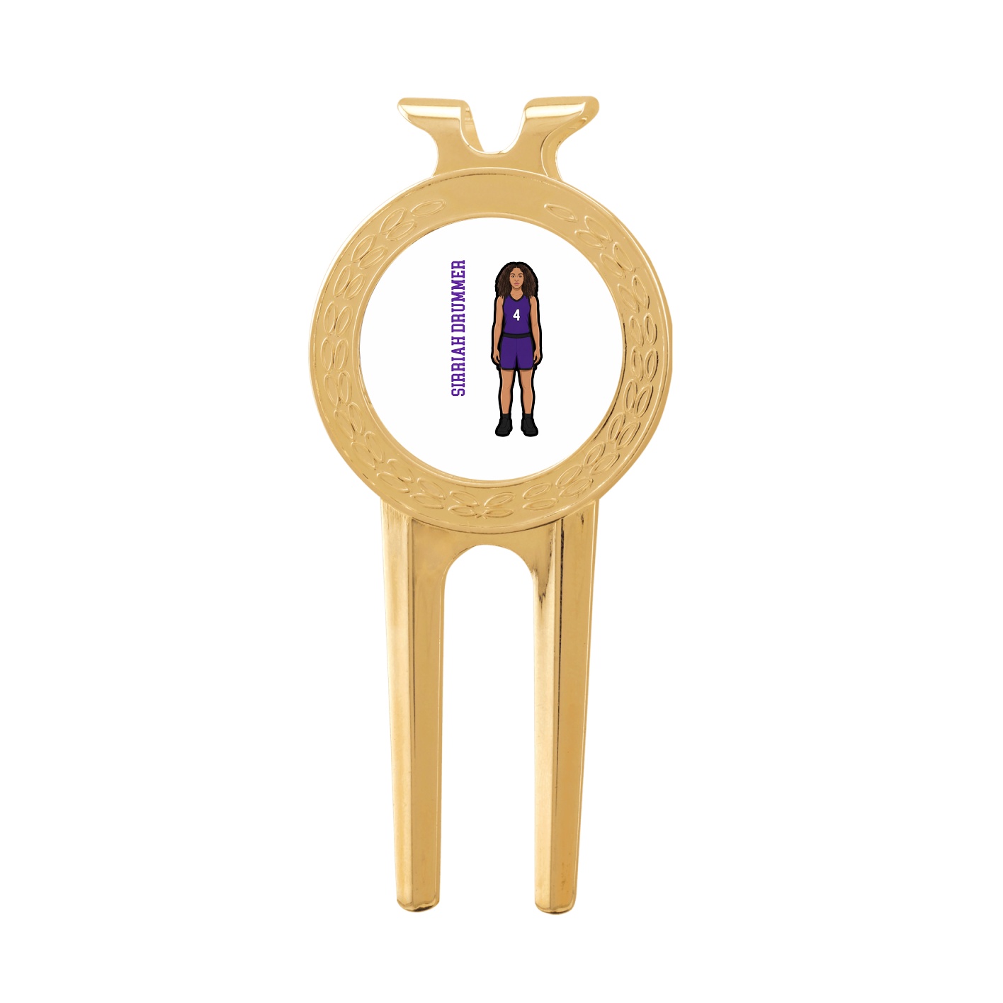 Divot Tool with Ball Marker — Name Vertical in Classic