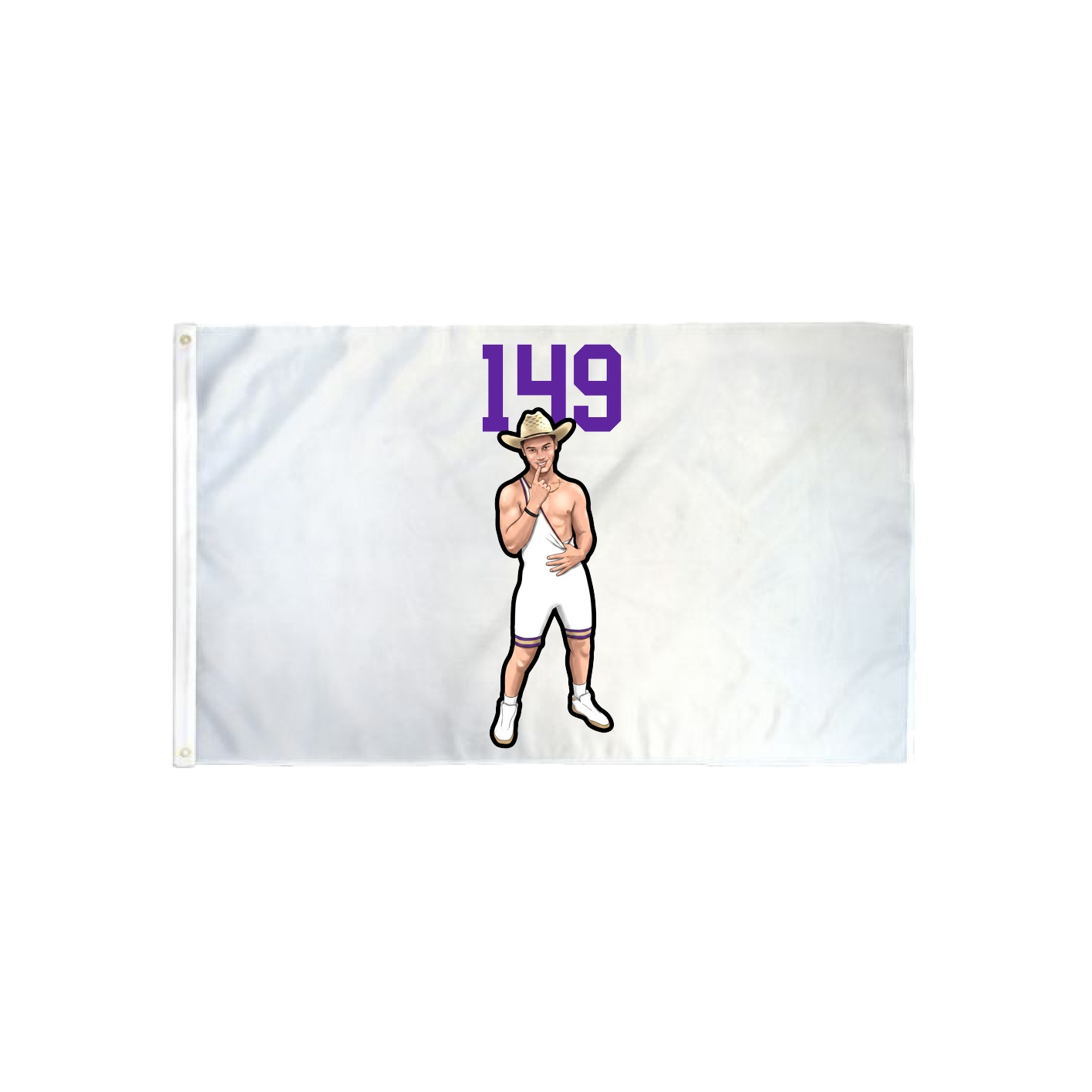 3x5 Flag — Number Top in Classic