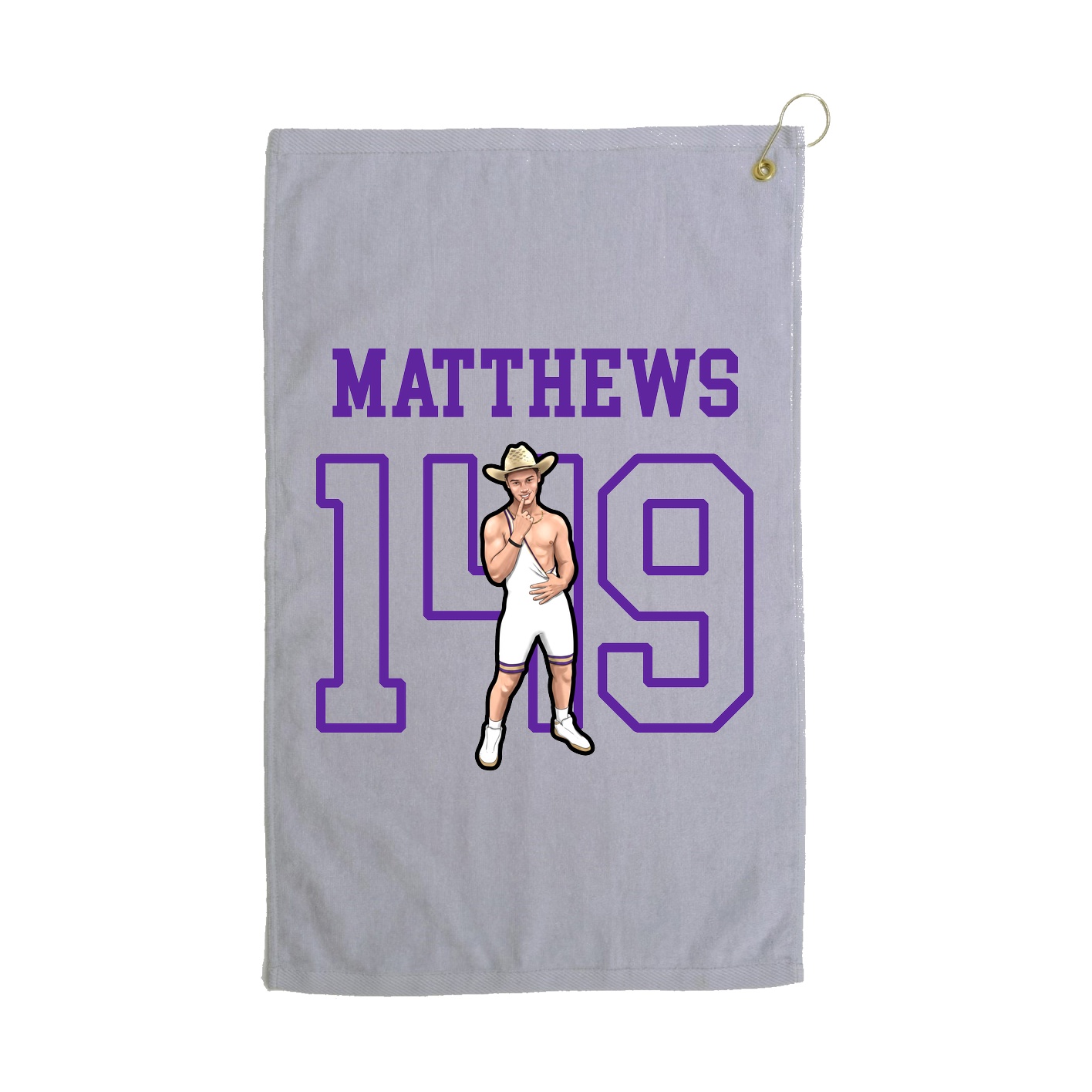 Golf Towel — Shirsey in Grey
