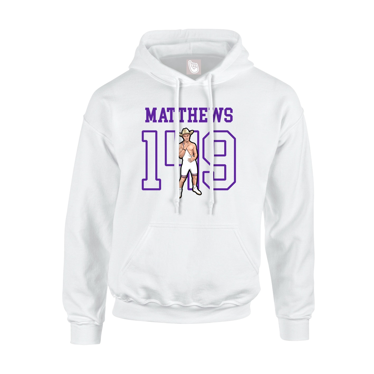 Youth Hoodie — Shirsey in White