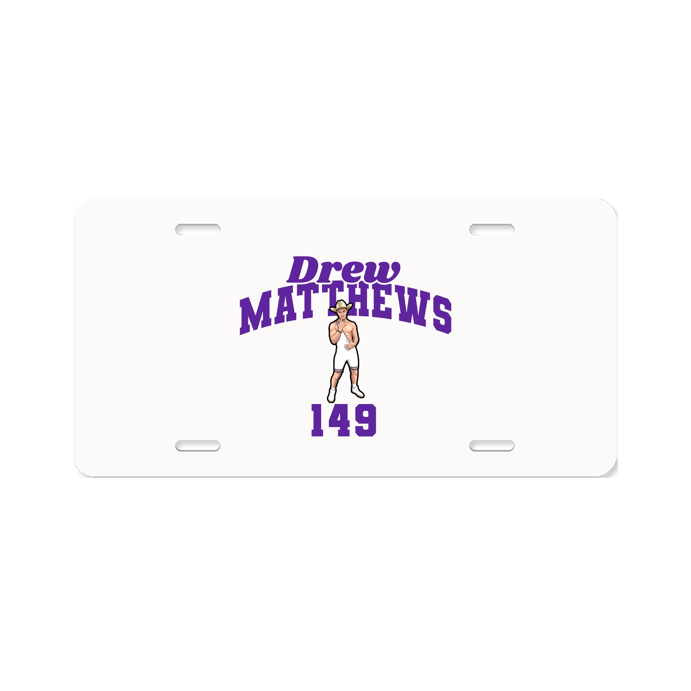 License Plate — Signature Arch in Classic