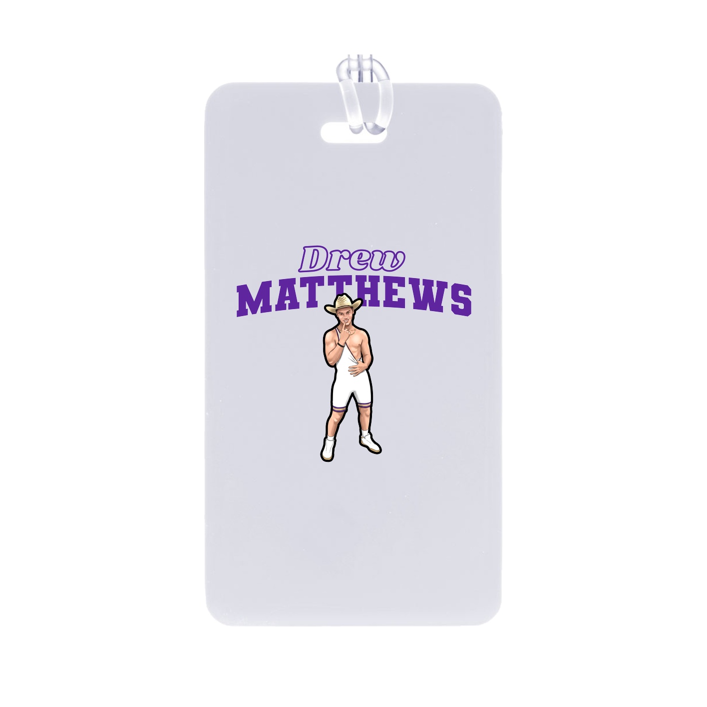 Bag Tag — Name Arch in Classic
