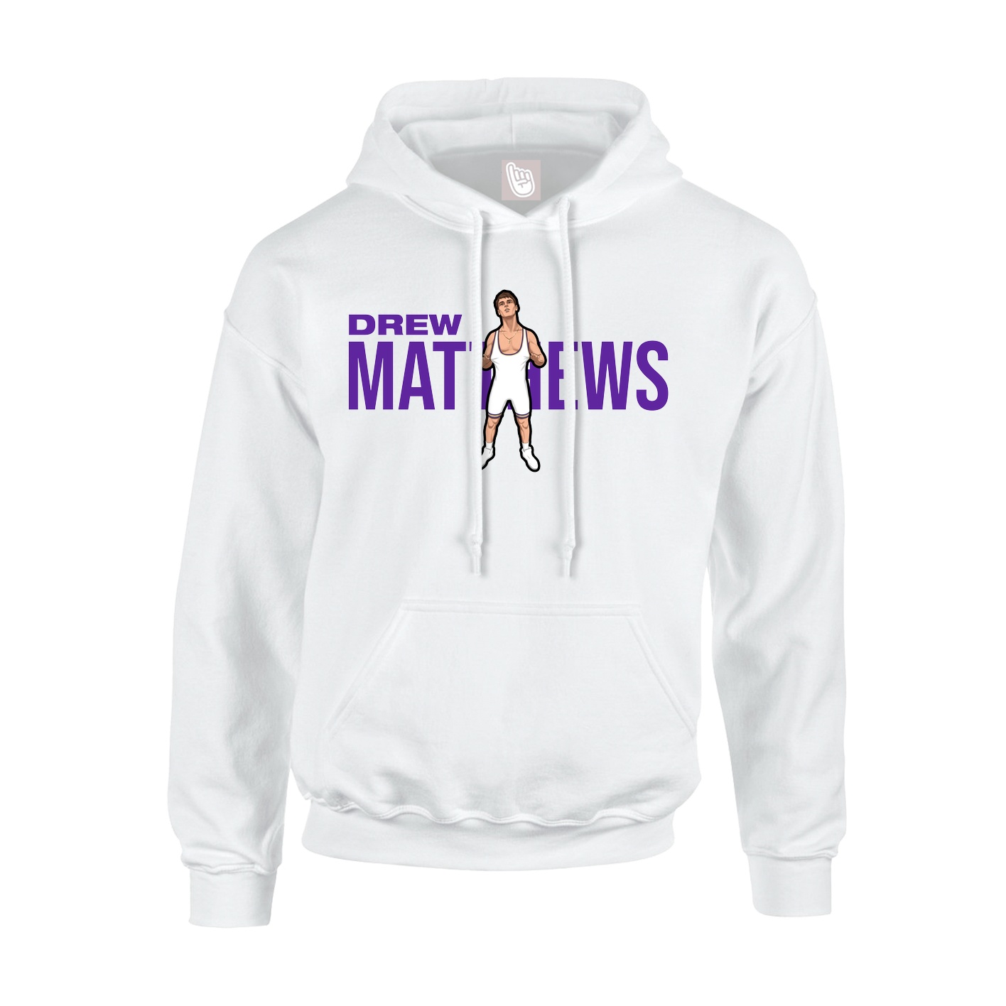 Hoodie — Player Name in White