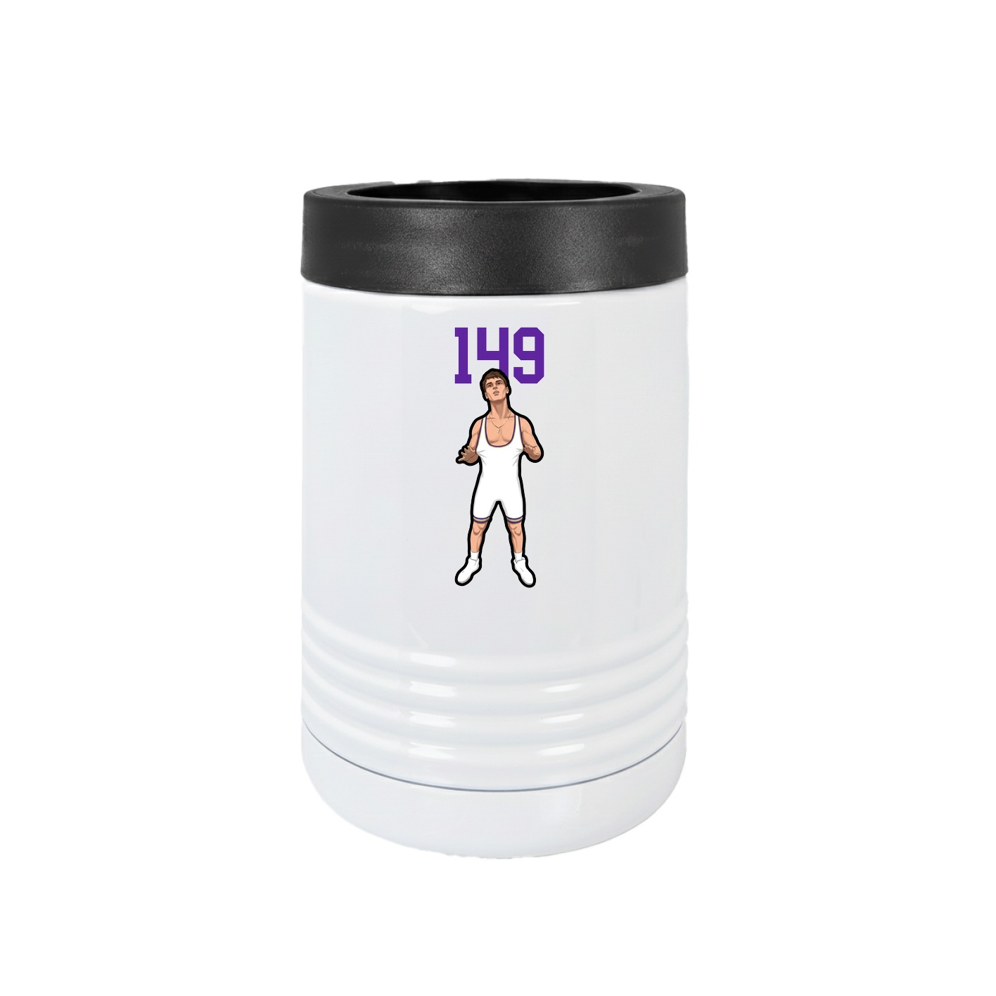 Beverage Holder — Number Top in White
