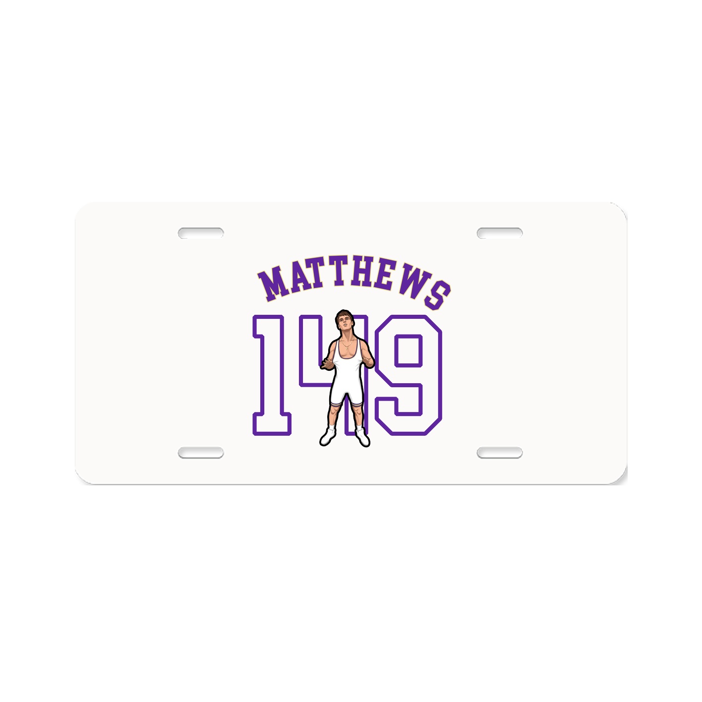 License Plate — Shirsey Arch in Classic