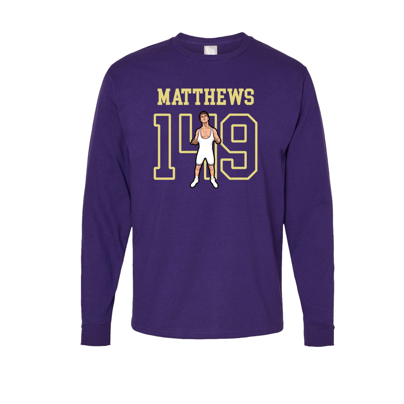 Long Sleeve Tee — Shirsey in Purple